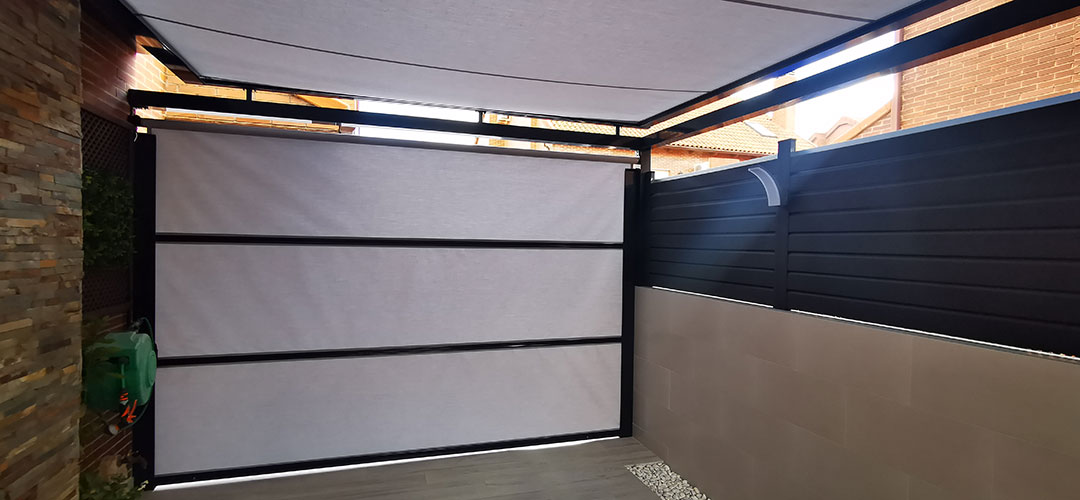 Toldo-cortavientos